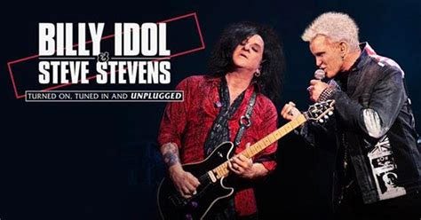Billy Idol and Steve Stevens To Perform At Count Basie Center For The Arts