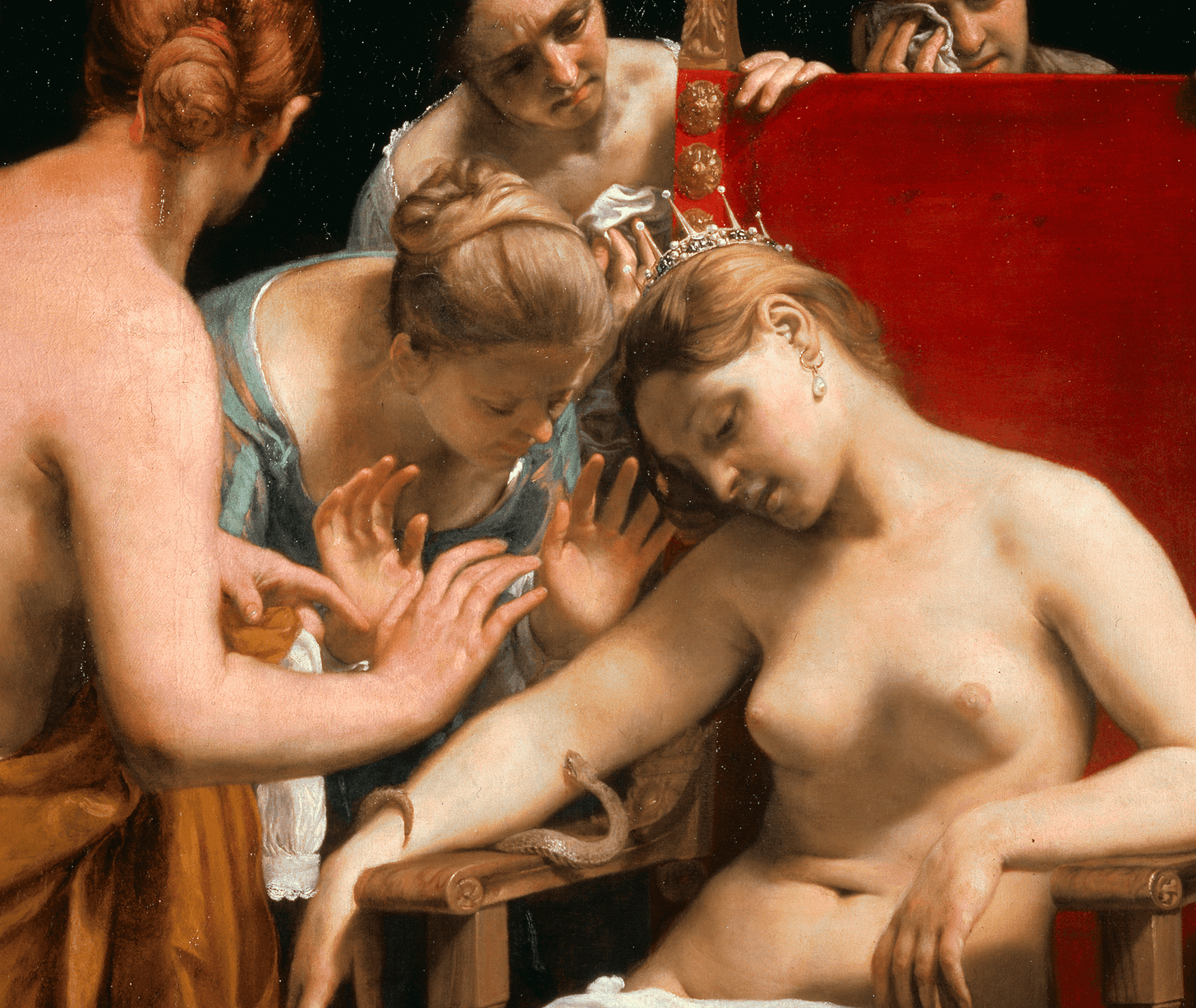 Giudo Cagnacci Cleopatras suicide 165758. Giudo Cagnacci Cleopatras suicide 165758.