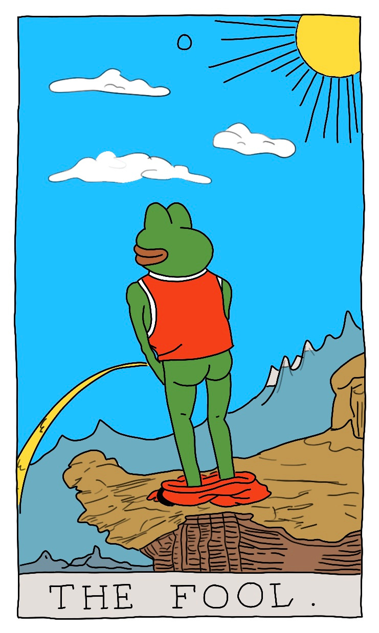 Memetic Tarot / Wojak with a Thousand Faces