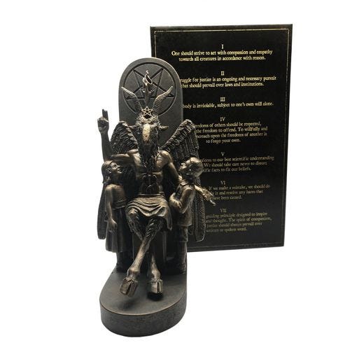 Baphomet Statue by Dellamorte & Co. Baphomet Statue by Dellamorte & Co.