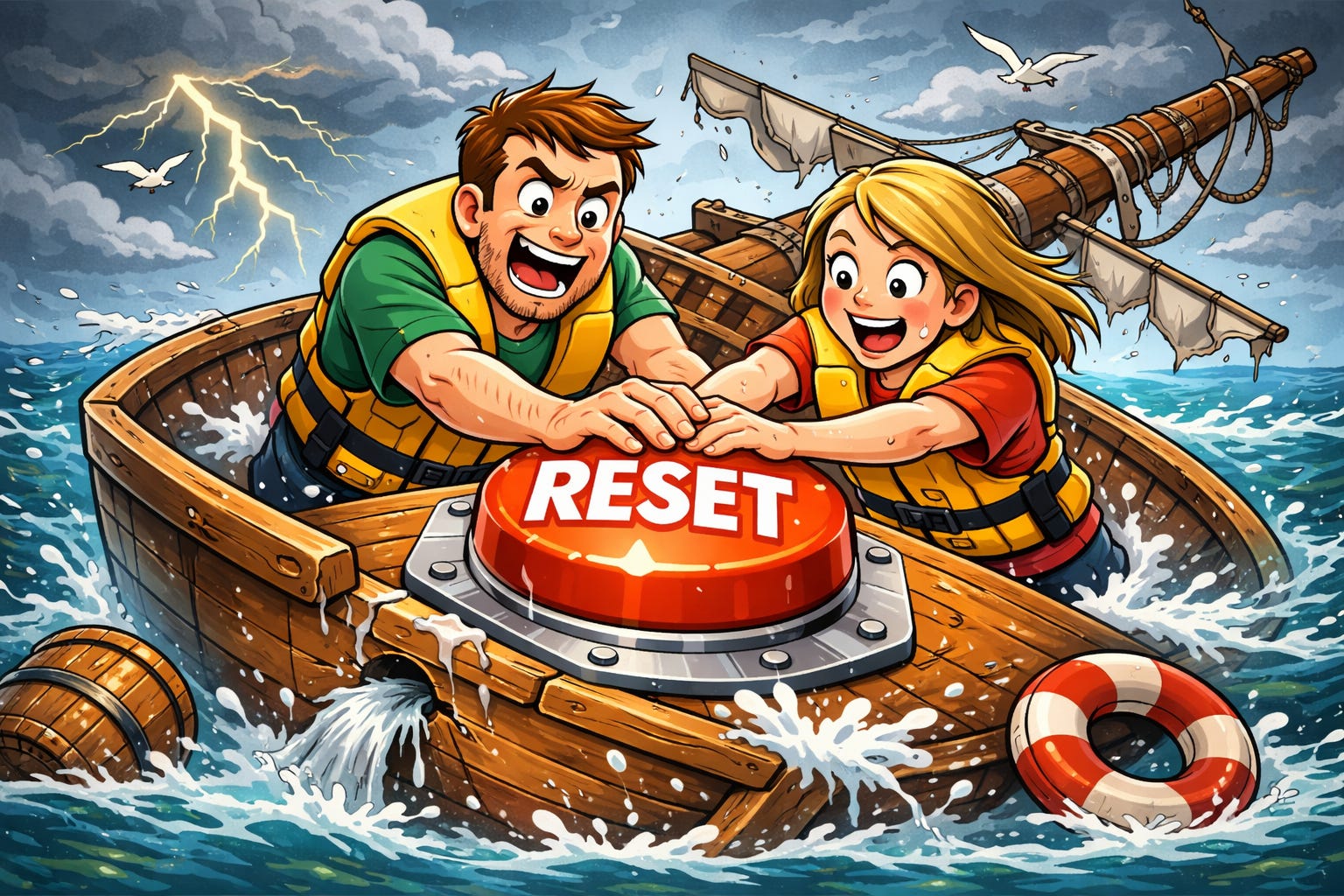 Reset Means Complete Change - by Matthew Kutz