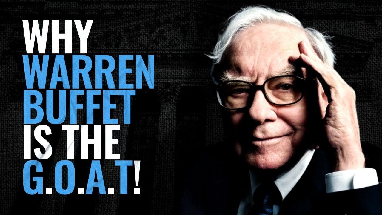Warren Buffett—The G.O.A.T 👑 - YouTube