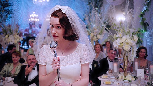 Mrs. Maisel Wedding Stand Up | rmrk*st | Remarkist Magazine