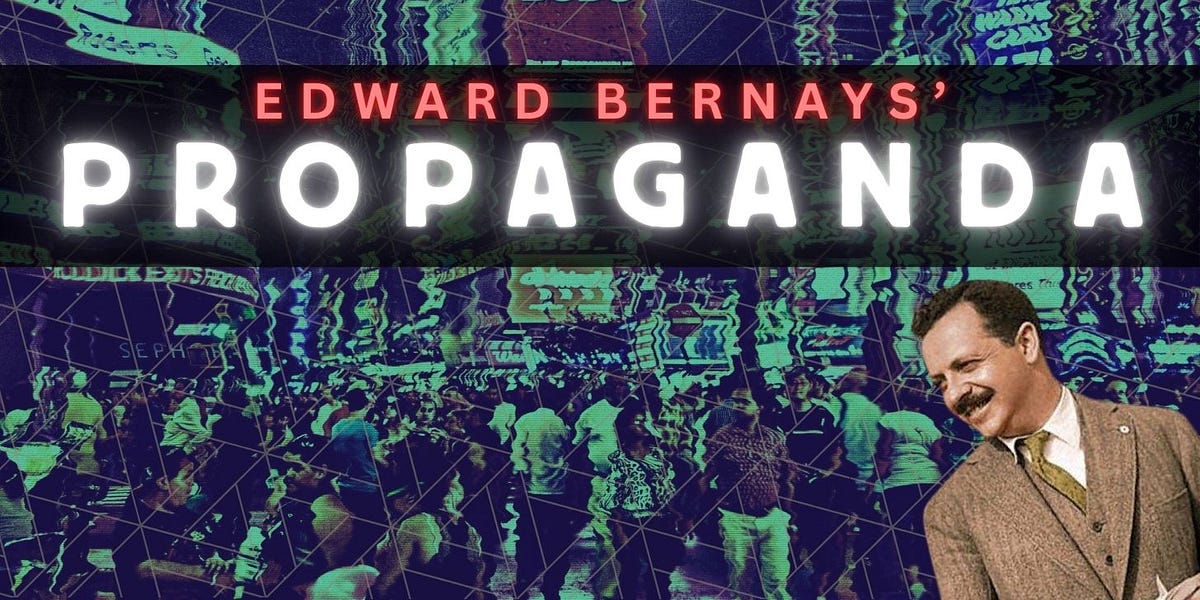 Image for Edward Bernays' Propaganda