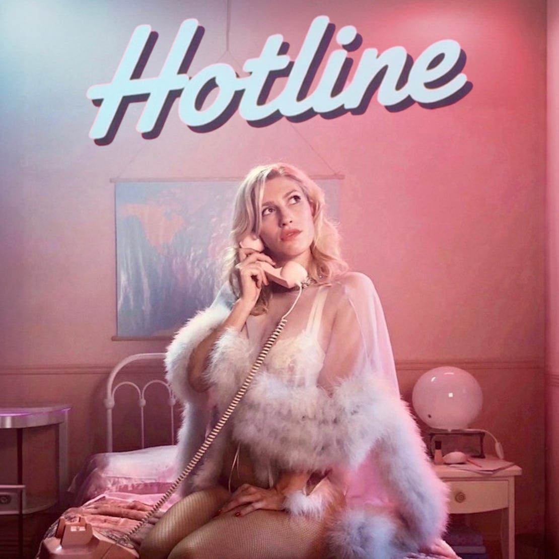 Hotline by Karley Sciortino logo