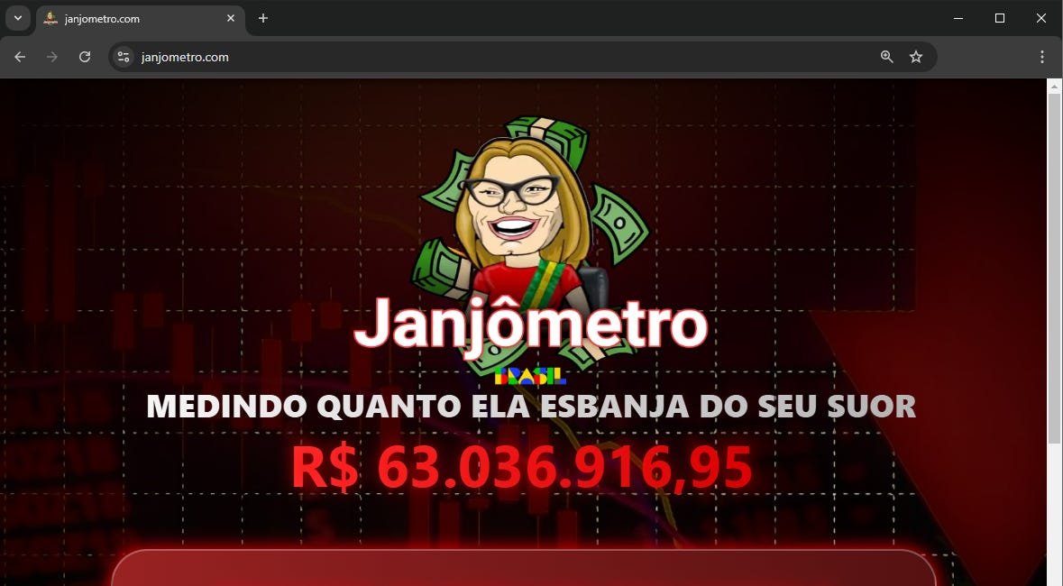 Janjômetro: pense duas vezes antes de se cadastrar