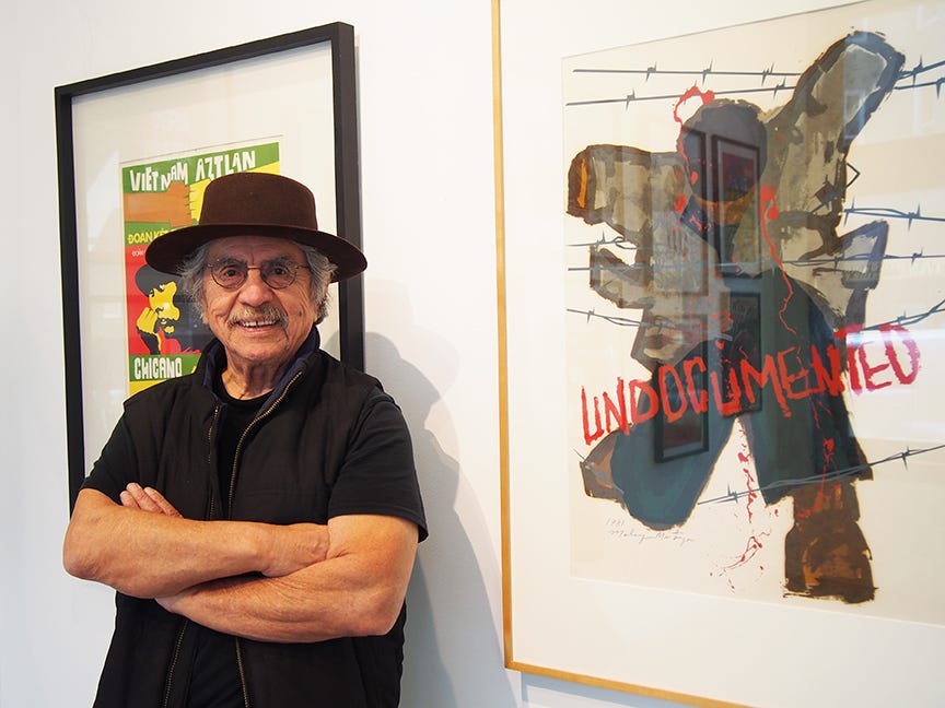 Chicano art pioneer's work continues to resonate in new retrospective  exhibit - El Tecolote