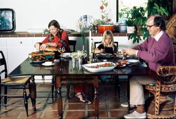 Quintana Roo Dunne, Joan Didion and John Gregory Dunne in their Malibu home, 1972 for Vogue. Image: Henry Clark | Estate sale, Malibu home, Joan Quintana Roo Dunne, Joan Didion and John Gregory Dunne in their Malibu home, 1972 for Vogue. Image: Henry Clark | Estate sale, Malibu home, Joan