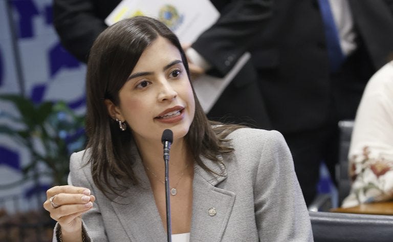 Reunião de Líderes. Dep. Tabata Amaral (PSB - SP)