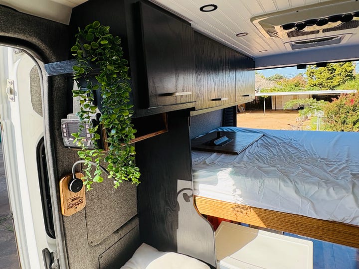 Photos from our van build.