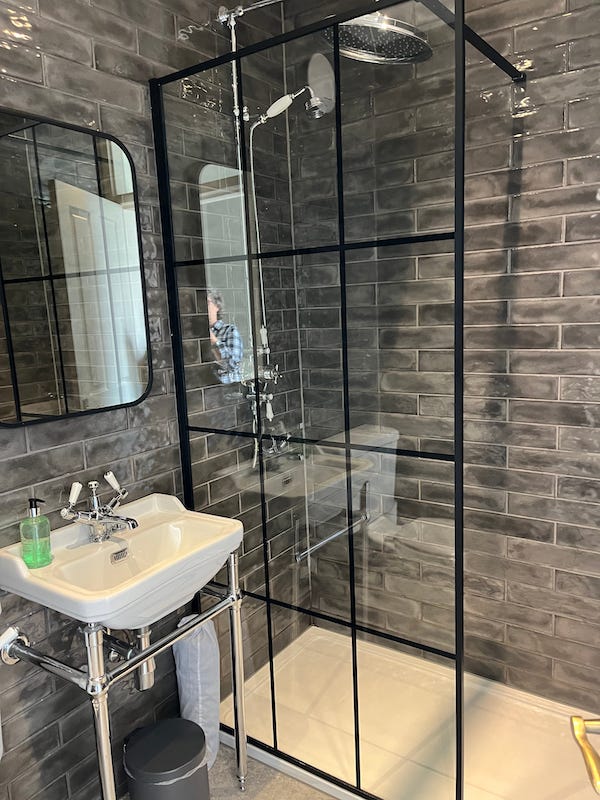 2025-6-25 Kirkwall Hotel bathroom, photo by author