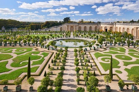 Burj Khalifa, Apple Park, and Versailles