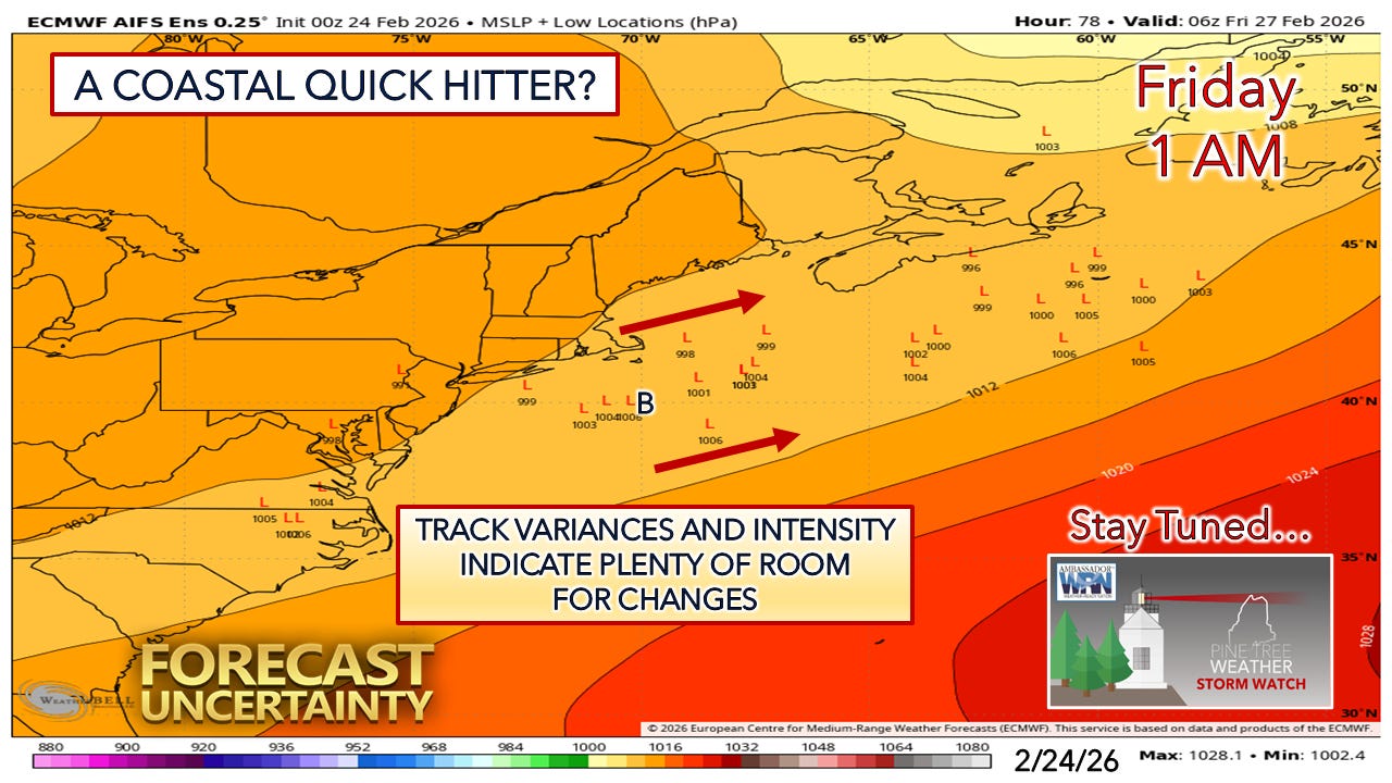 After a breezy respite on Tuesday, light snow returns Wednesday