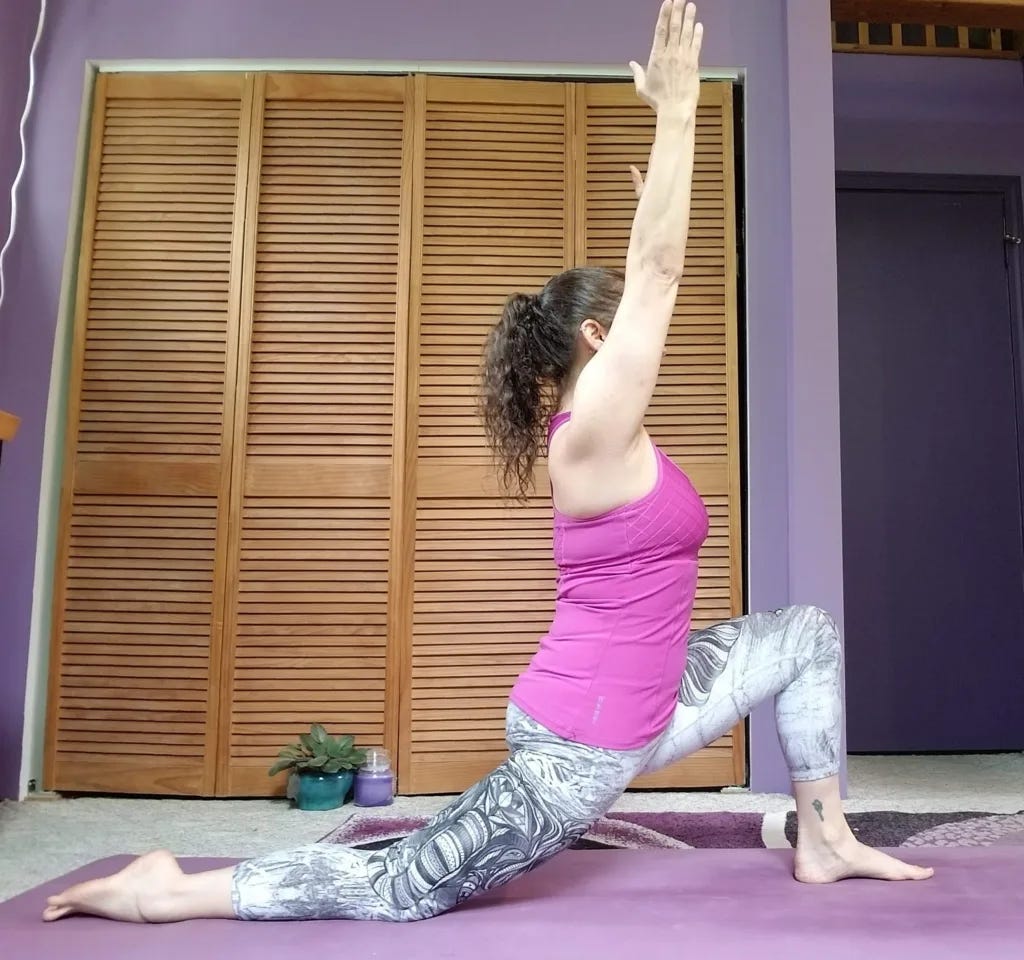 Low Lunge/ Anjaneyasana
