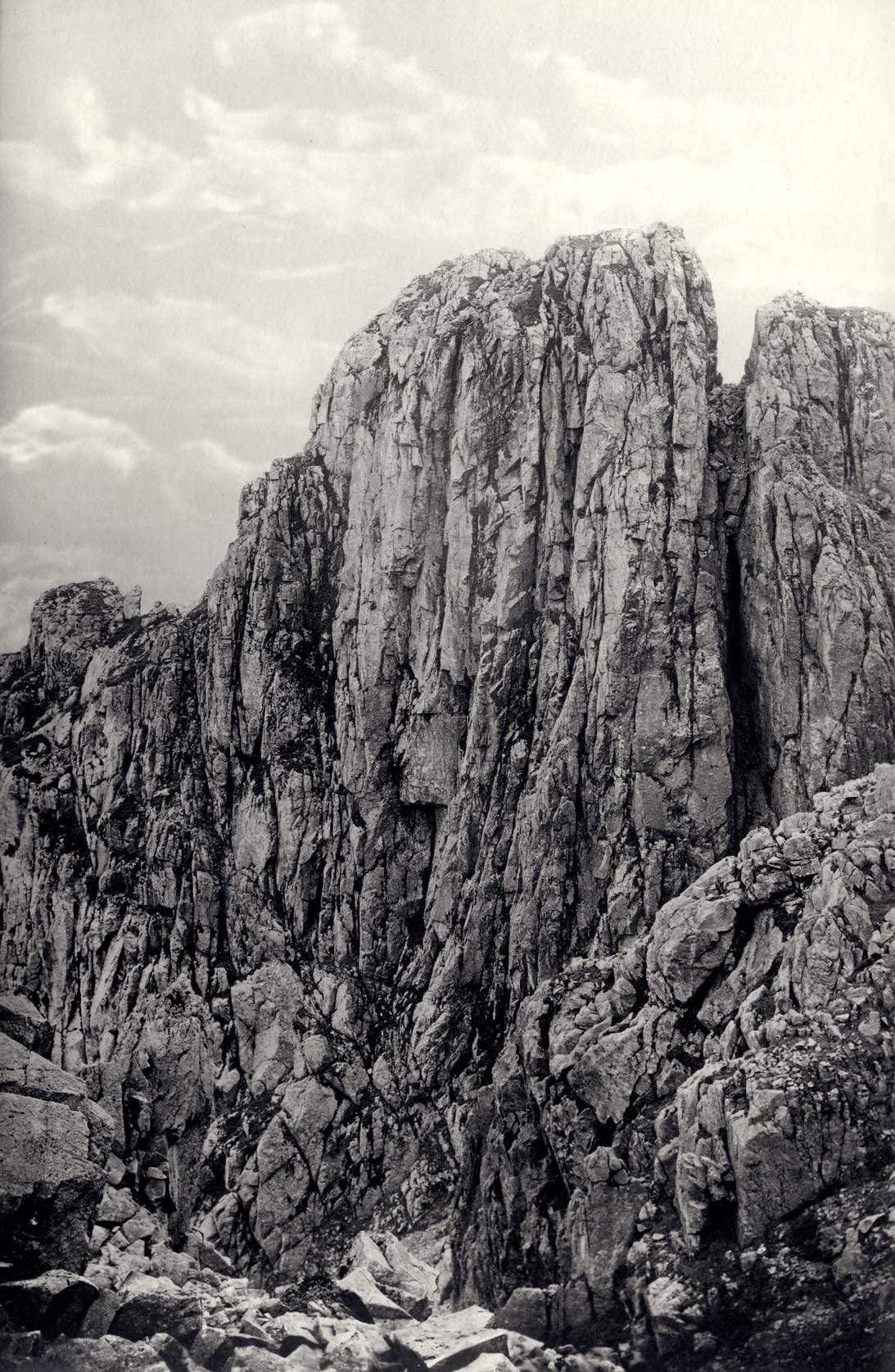 large rock tower