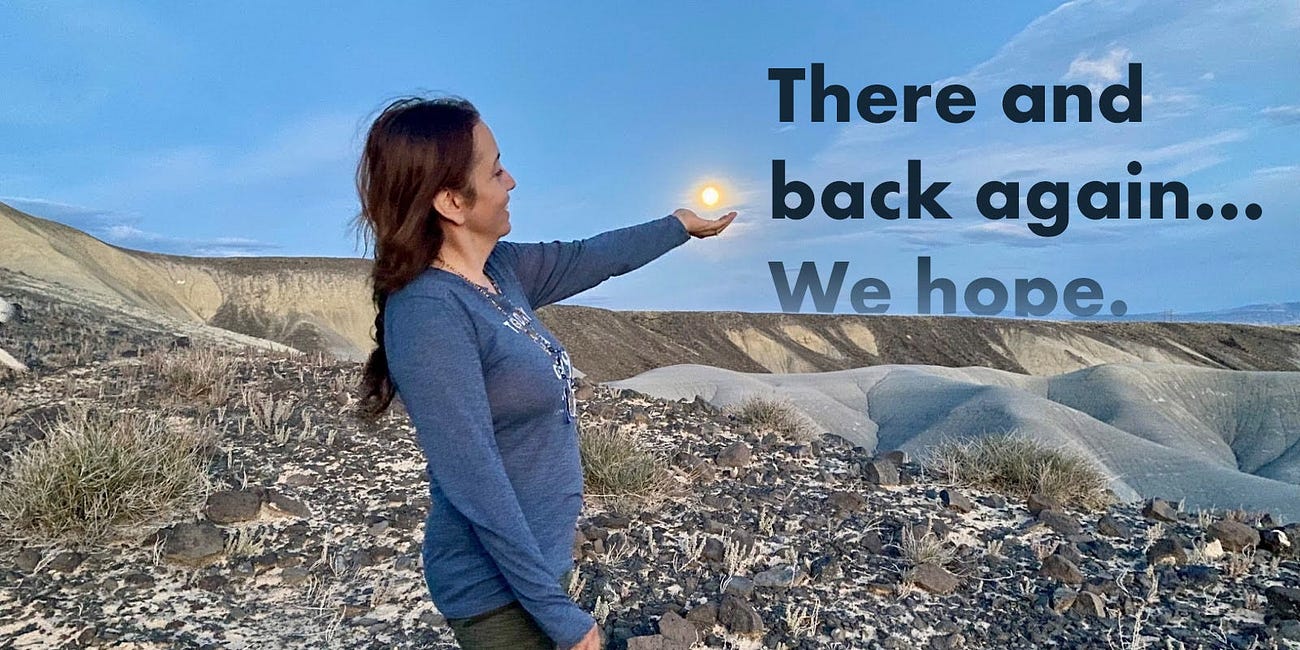 There and back again... we hope