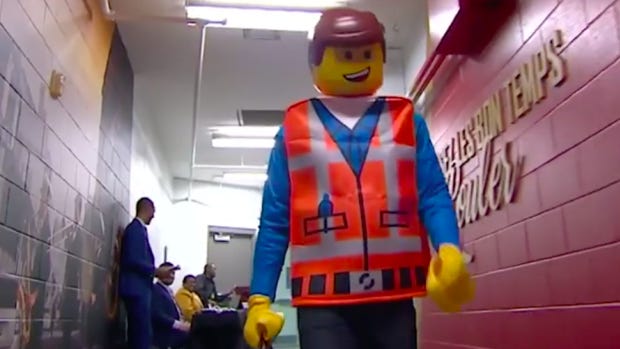 J.J. Redick's Lego man Halloween costume is one of the best we've seen yet  - Article - Bardown