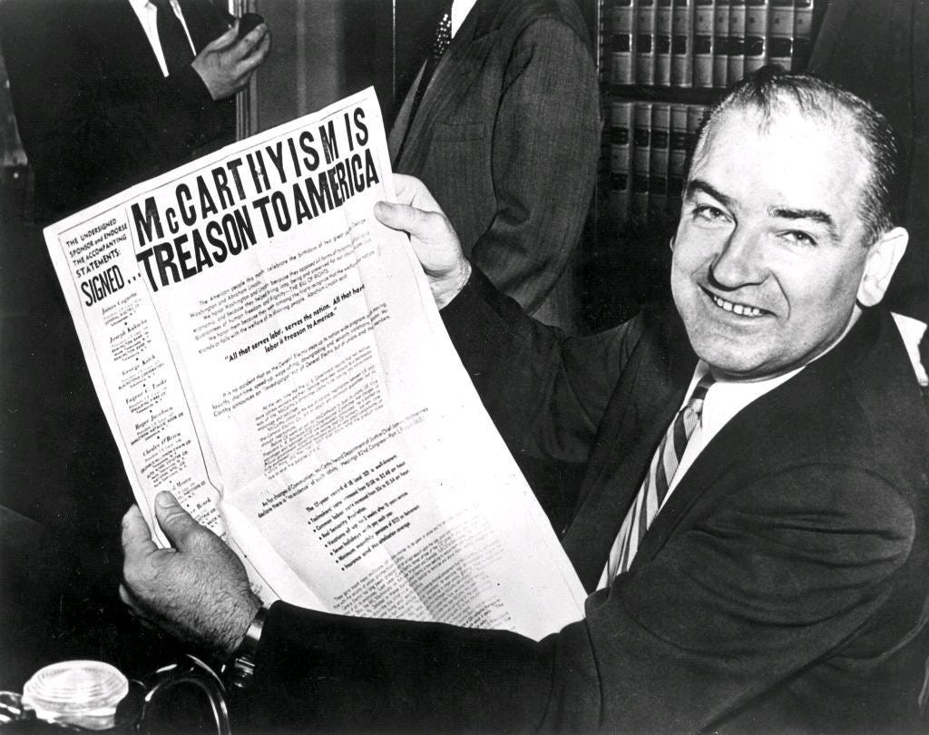 mccarthyism mccarthyism