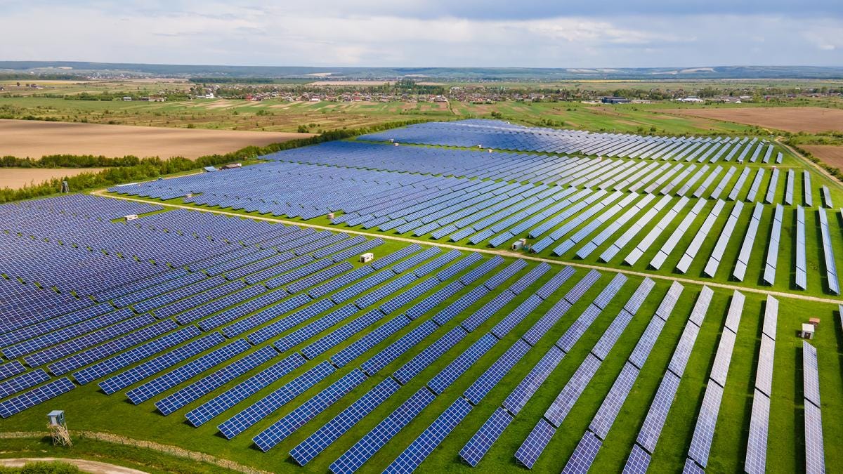 Complejo solar de Plenitude en Chile.