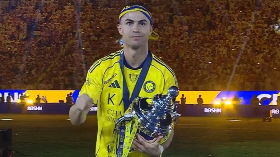 Cristiano Ronaldo campeón en Al-Nassr Cristiano Ronaldo campeón en Al-Nassr
