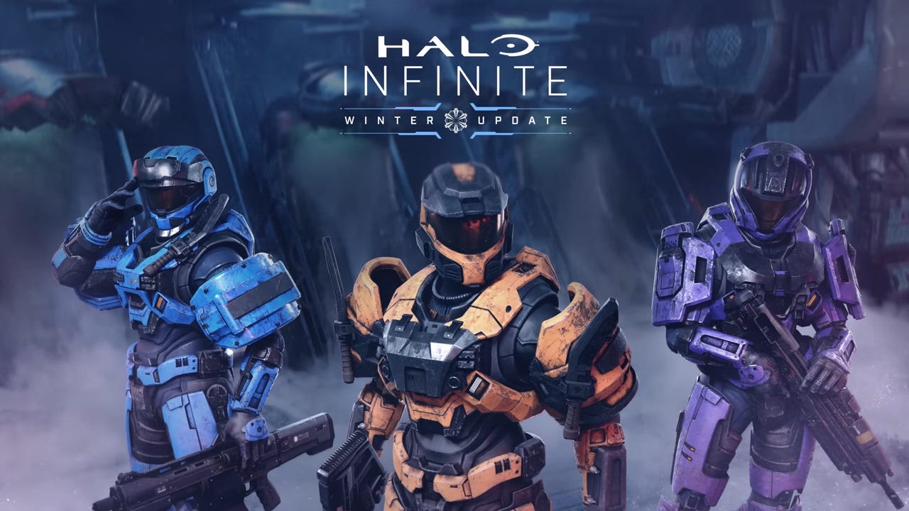 Halo Infinite Winter Update key art