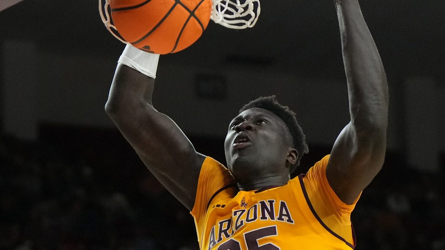 ASU's Massamba Diop dunks after drive - Arizona Sports ASU's Massamba Diop dunks after drive - Arizona Sports
