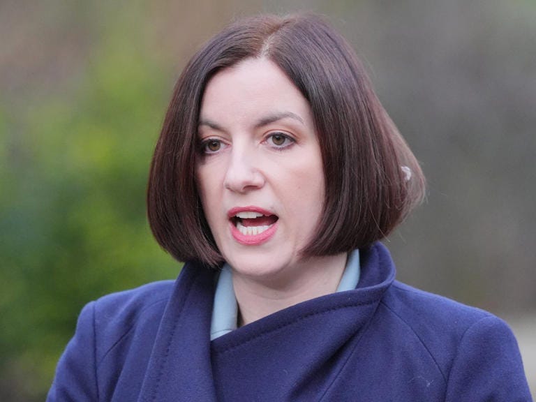 Education Secretary Bridget Phillipson is set to reactivate the Freedom of Speech legislation (Jonathan Brady/PA) - PA Wire