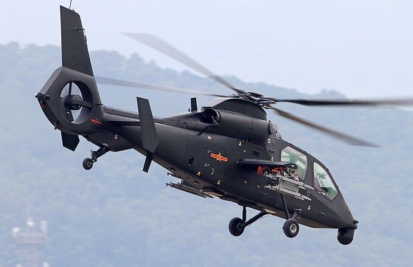 Harbin Z-19 is a tandem-seat helicopter