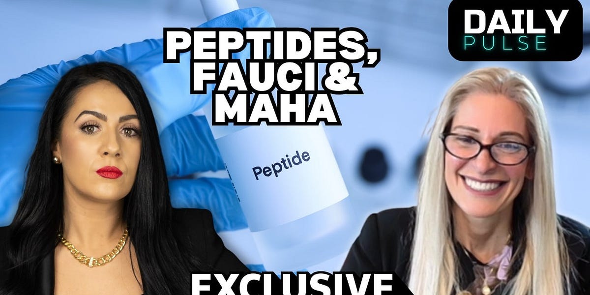 EXCLUSIVE: Peptides, Fauci & MAHA - What You Need to Know | Daily Pulse