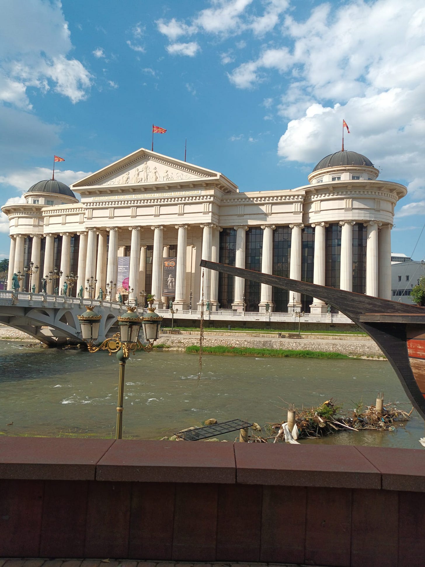 May be an image of monument