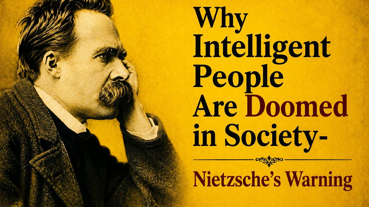 Why Intelligent People Are Doomed in Society-Nietzsche's Warning