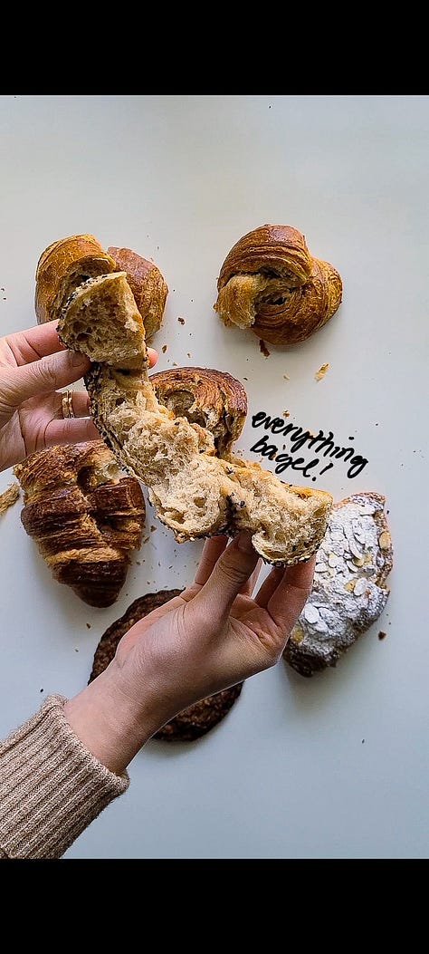 Carl Bakery pastry bundle cross sections