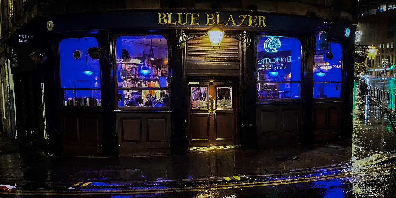 Blue Blazer – Gimme shelter