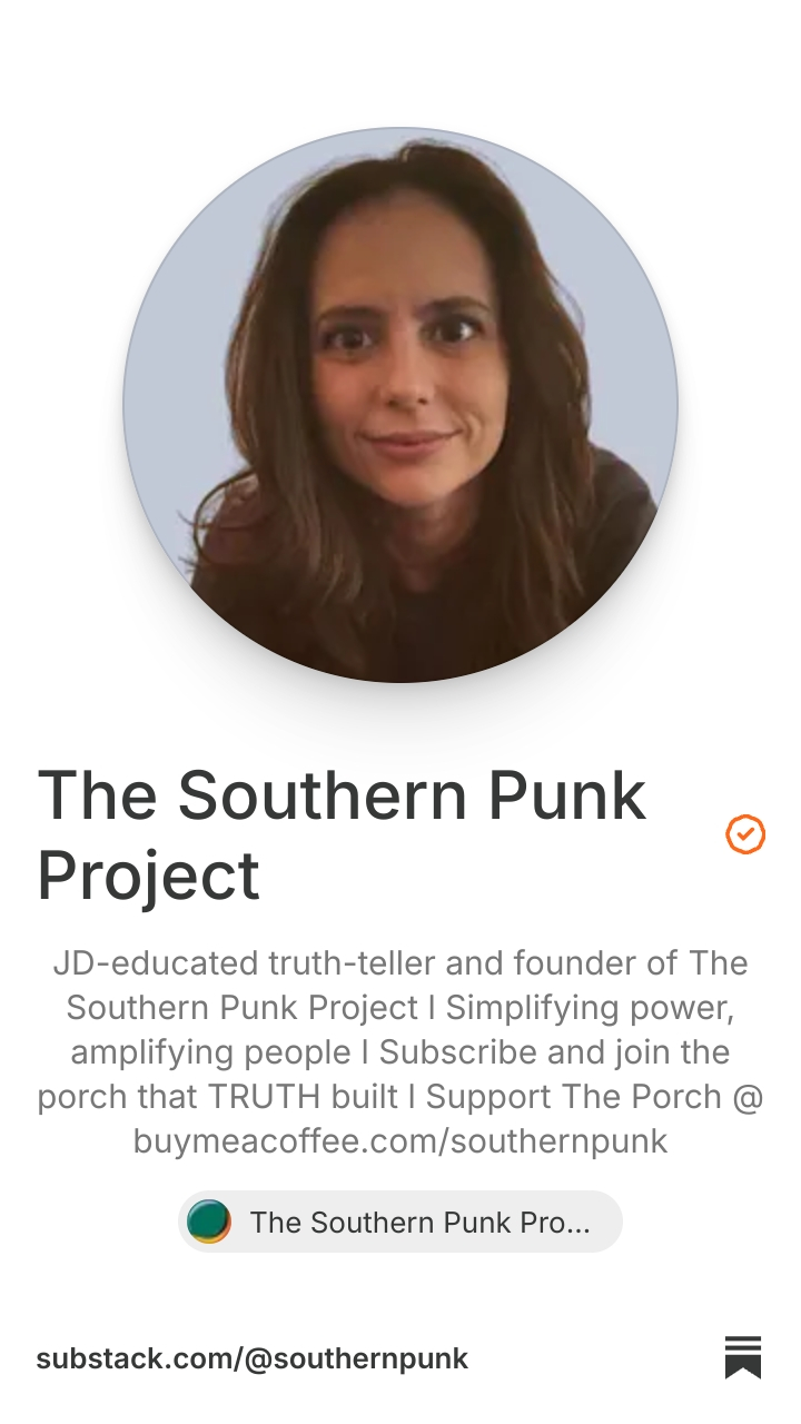 The Southern Punk Project | Substack