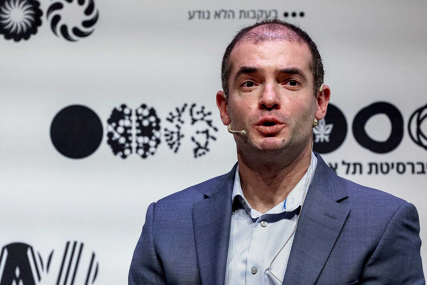 Sutskever at Tel Aviv University in 2023.