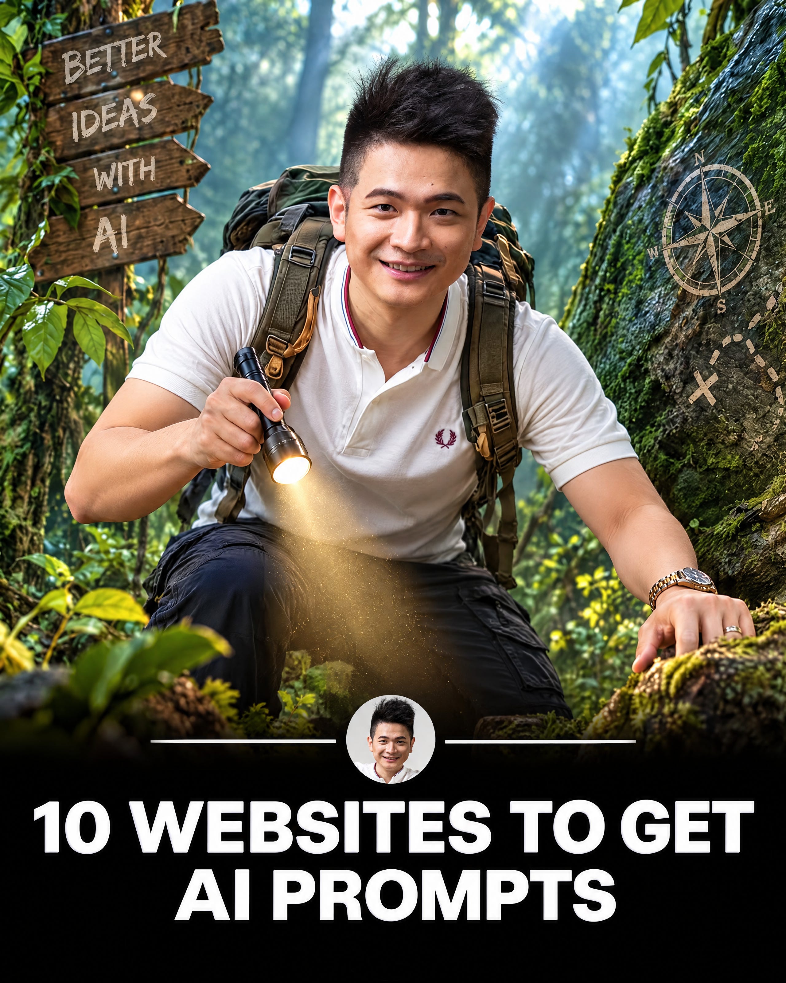 Stack Chan 10 WEBSITES TO GET AI PROMPTS - by Sifu Yik Chan