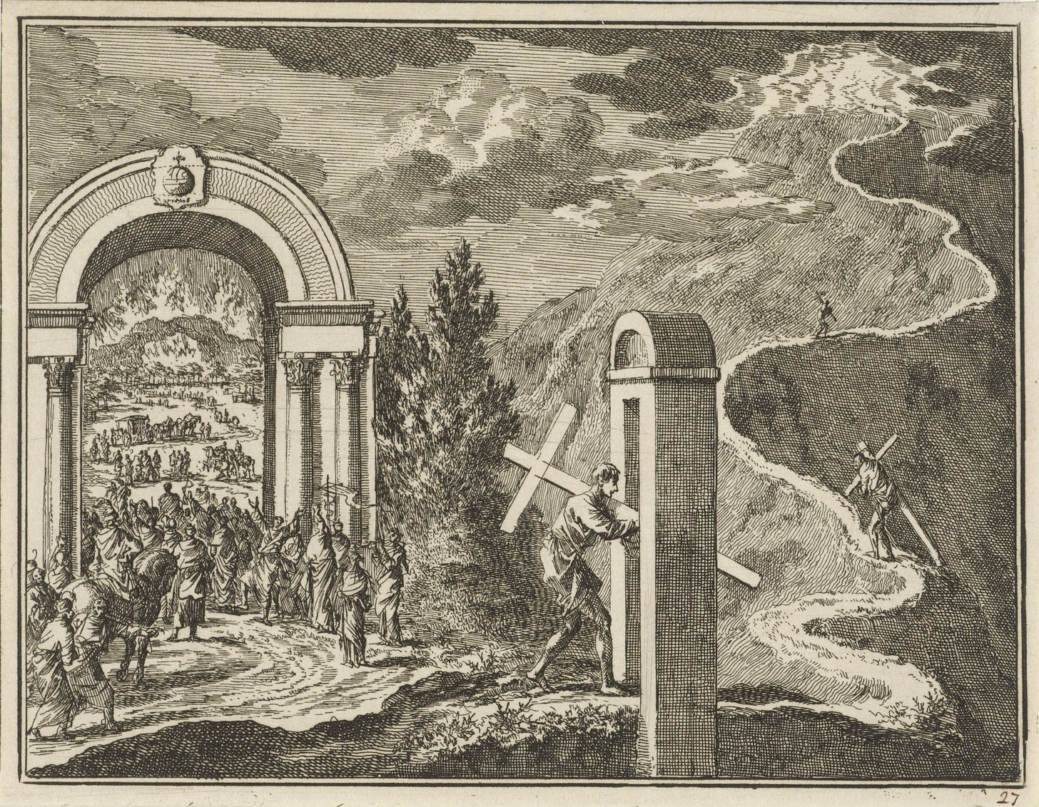 The narrow gate & the road less traveled - by Matthew Kaul