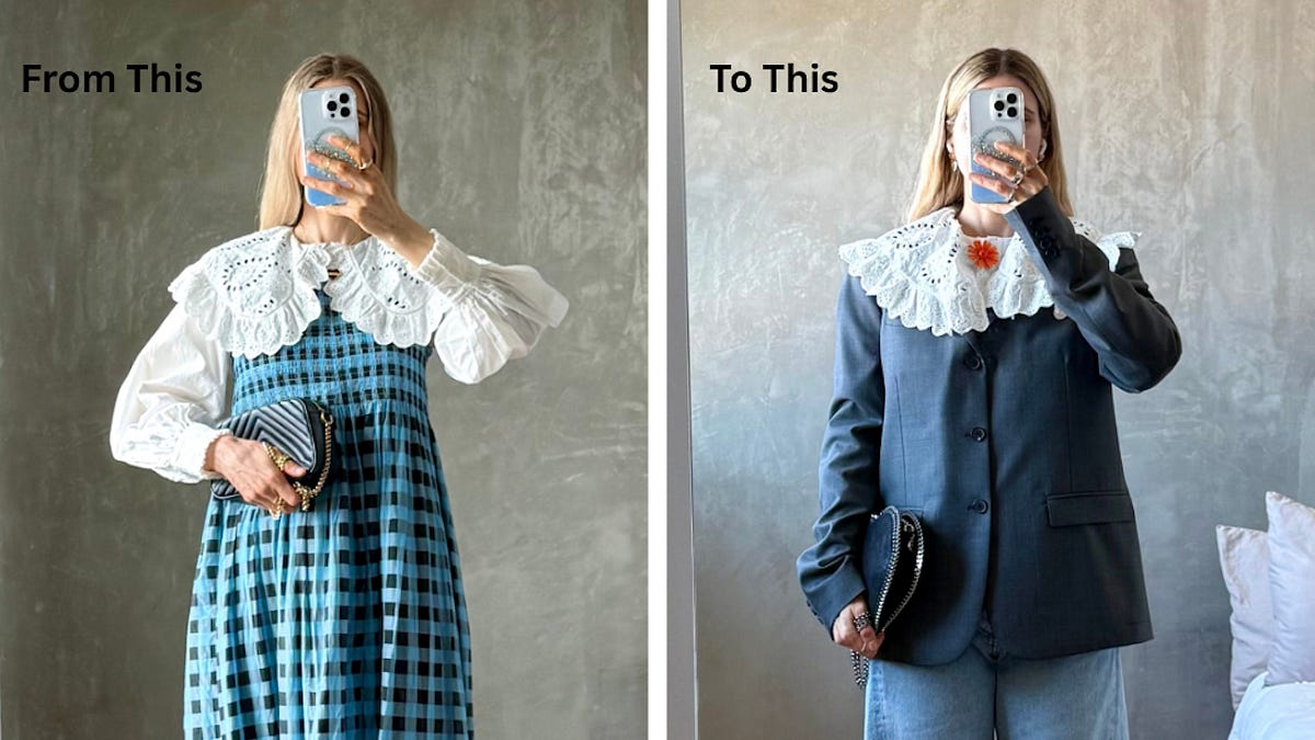 Going From An Outfit You Loathe To An Outfit You Love