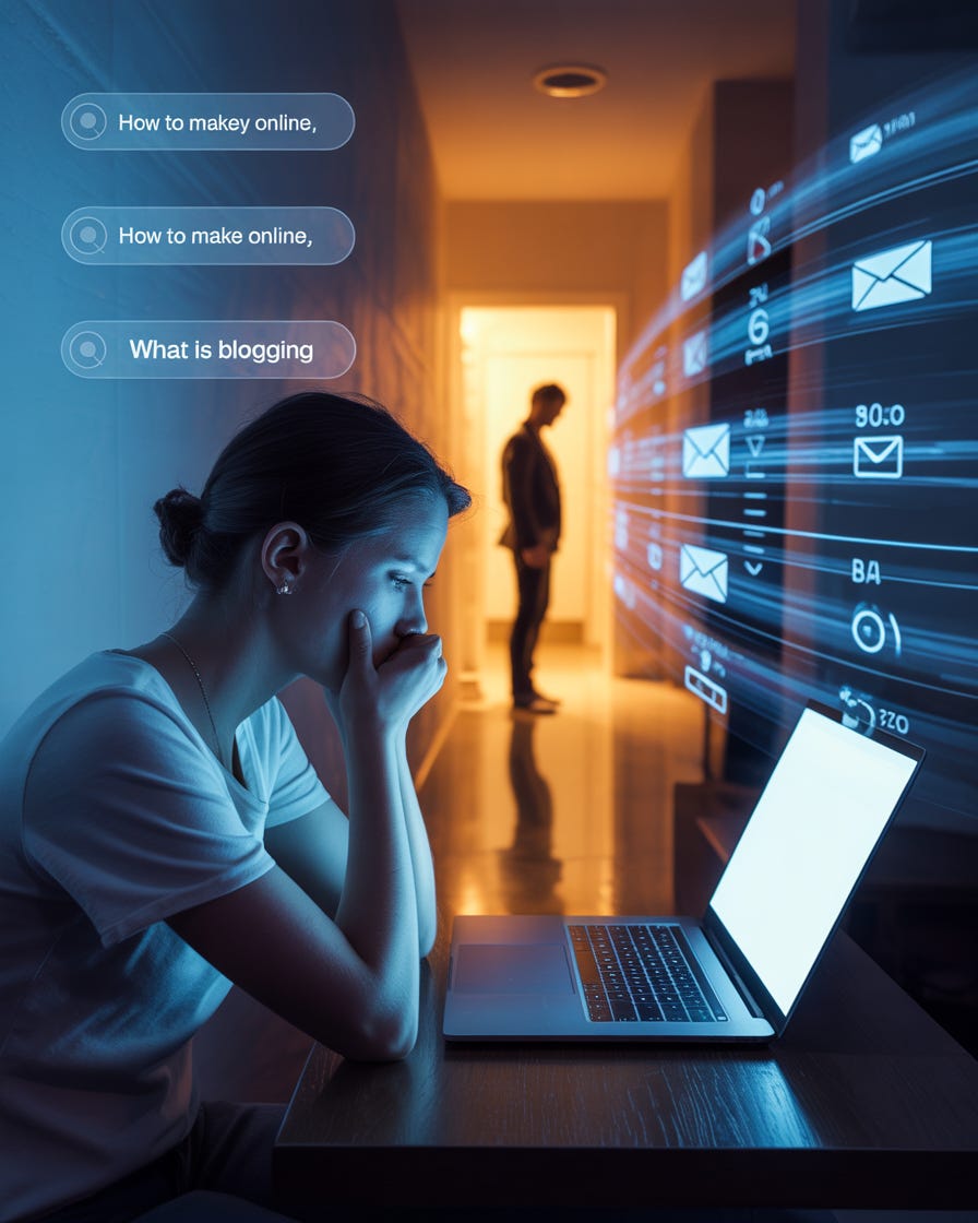 What is meant by blogging explained for beginners with a simple breakdown of how blogging works, drives traffic, and generates income online