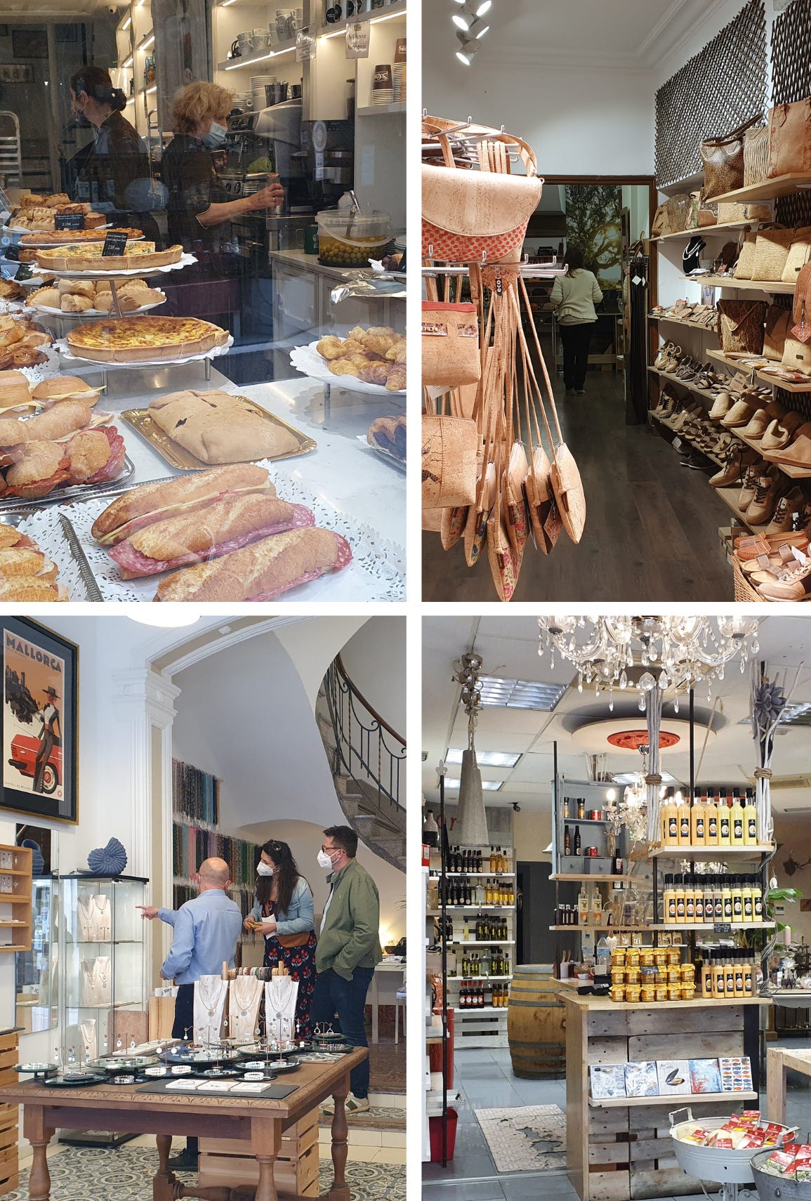 Pictures of four of my favorite shops in Soller
