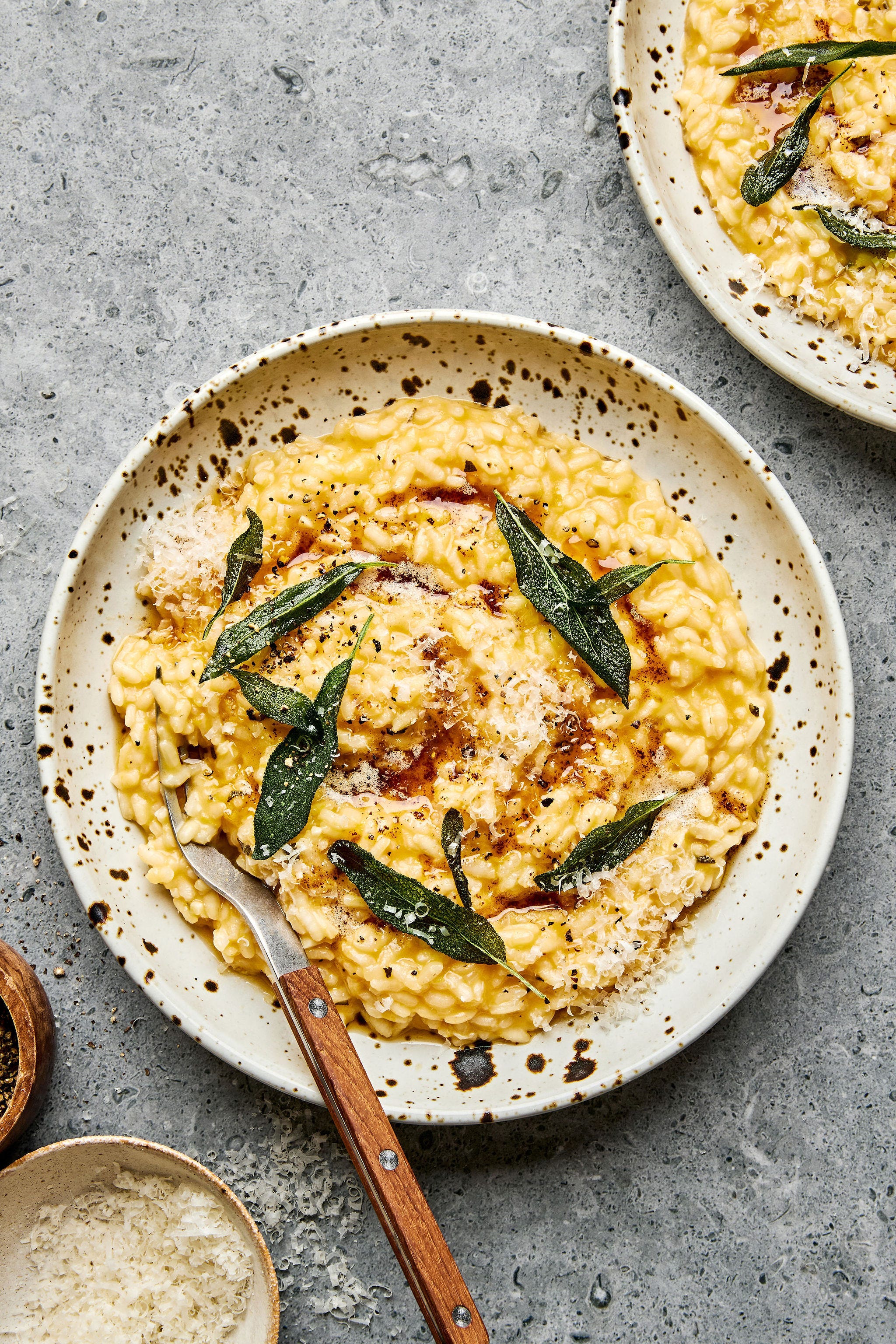Butternut Squash Risotto with Sage - by Holly Erickson