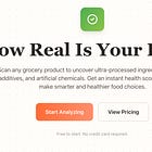 How Real is your food