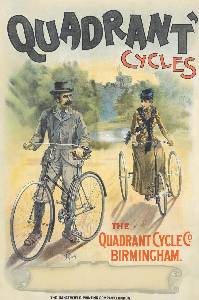 From Iconoclasts to Goddesses: Bicycle Posters &amp; Women&#39;s Liberation