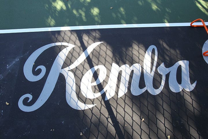 Kemba Walker's basketball court at the Sack Wern Houses in The Bronx, New York City.