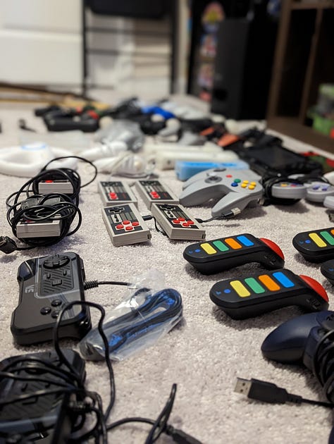 Lots of controllers!