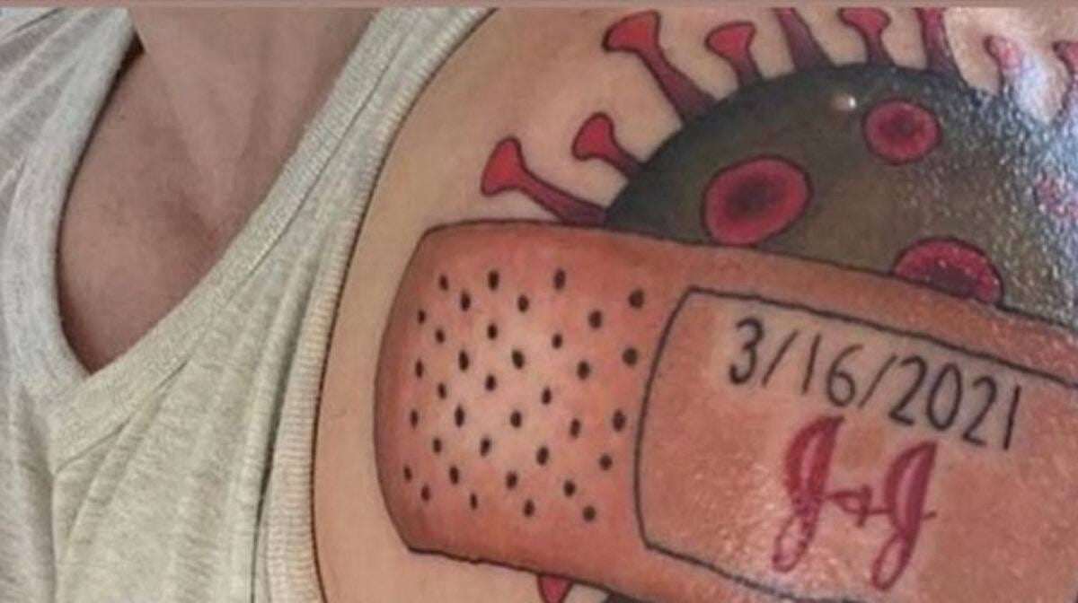 Image result from https://clarion.causeaction.com/2021/05/23/one-mans-covid-vaccine-tattoo-is-so-bad-it-rocks-the-entire-internet/