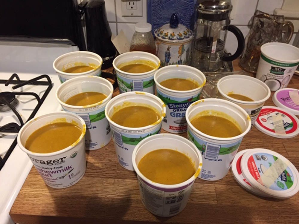  Vegetable squash soup