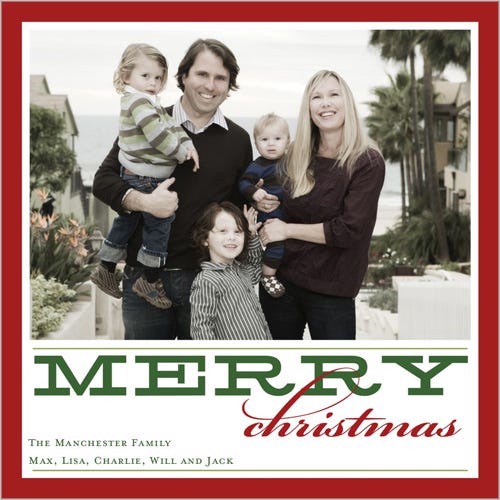 5x5 stationary card