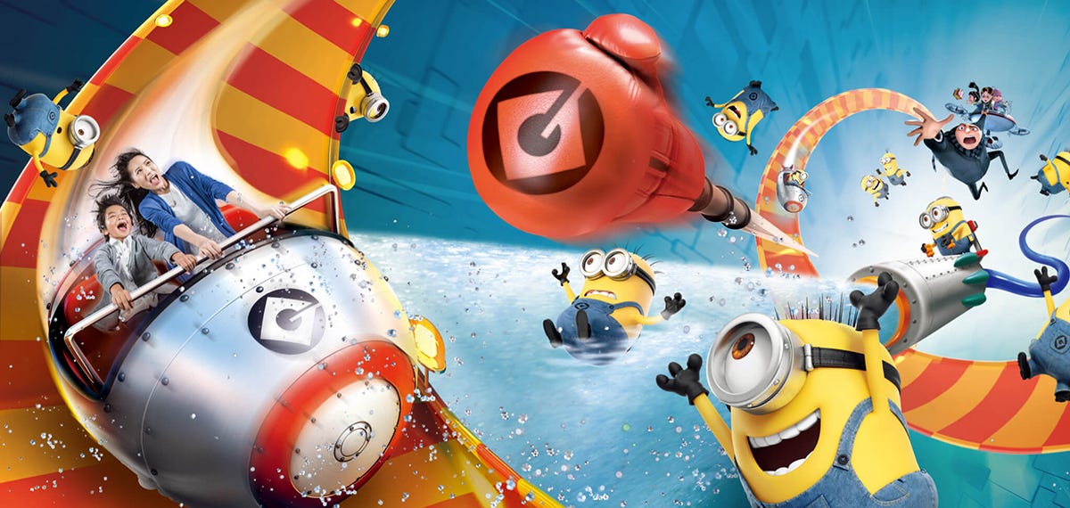 Despicable Me Minion Mayhem ride at Universal Studios