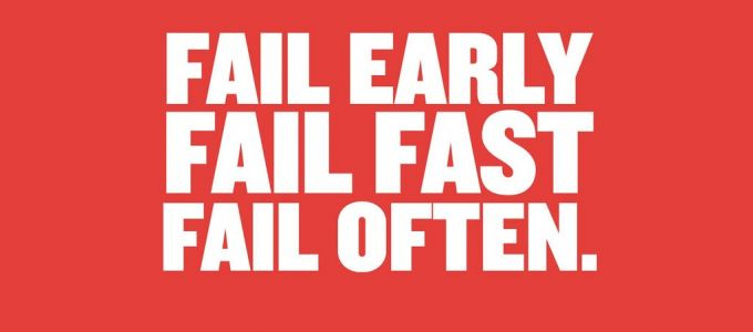 Fail fast, fail often, fail forward | Ye!